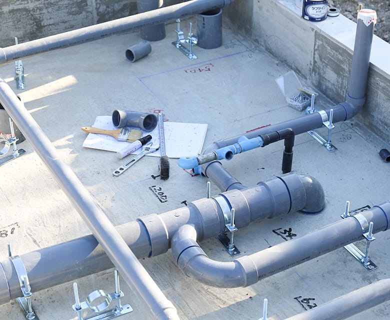 給排水配管工事
